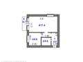 1-бөлмелі пәтер · 31 м² · 5/5 қабат, 3 мкр 9, бағасы: 4.3 млн ₸ в Степногорске — фото 5