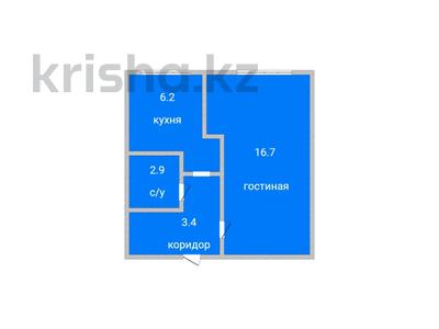 1-комнатная квартира, 29.7 м², 1/5 этаж, Урицкого 23 за ~ 8.3 млн 〒 в Костанае