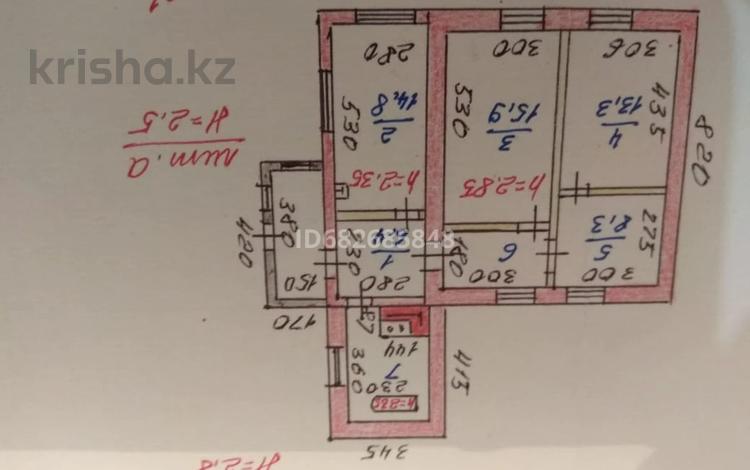 Отдельный дом • 3 комнаты • 77 м² • 10 сот., Сарыарка за 15 млн 〒 в Топаре — фото 2