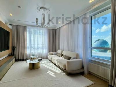 4-бөлмелі пәтер · 138 м² · 19/20 қабат, Турар Рыскулов 9 — EXPO. ТРЦ MEGA Silk Way, бағасы: 185 млн ₸ в Астане, Есильский р-н