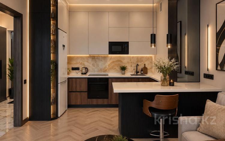 2-комнатная квартира · 55 м² · 16/17 этаж, Радостовца 280 за 4 500 ₸ в Алматы, Бостандыкский р-н — фото 2