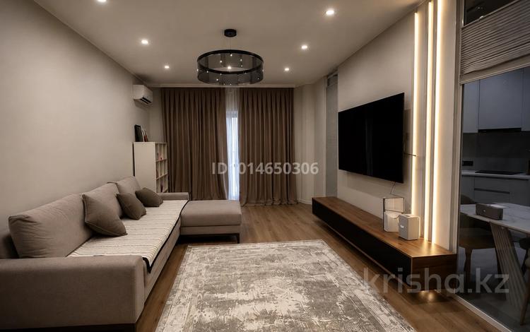 2-комнатная квартира · 87.45 м² · 12/17 этаж, Айманова 140 за 85 млн ₸ в Алматы, Бостандыкский р-н — фото 3