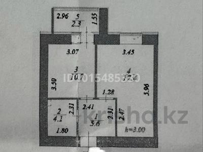1-комнатная квартира · 40.1 м² · 3/12 этаж, Чингиз Айтматов 65 за 19.3 млн ₸ в Астане, Нура р-н