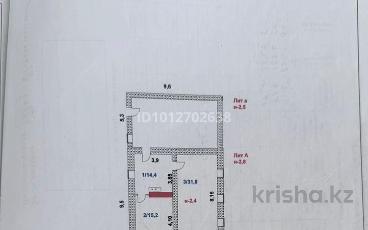 Отдельный дом · 3 комнаты · 61.4 м² · 24 сот., ул. Орталык 22 — Отделение нура за 14.5 млн ₸ в Кабанбае Батыра — фото 2