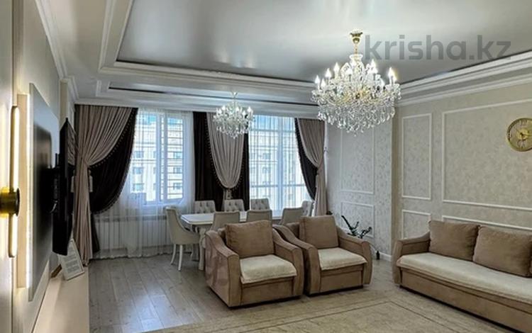 3-бөлмелі пәтер · 108 м² · 8/10 қабат, Керей, Жәнібек хандар 28, бағасы: 69.9 млн ₸ в Астане, Есильский р-н — фото 2