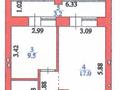 1-комнатная квартира · 40 м² · 1/9 этаж, Казыбек би 5А — Сыганак-Толе би за 23 млн ₸ в Астане, Есильский р-н