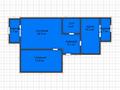 2-бөлмелі пәтер · 83.4 м² · 2/5 қабат, Наурыз 6Б, бағасы: 39 млн ₸ в Костанае — фото 2