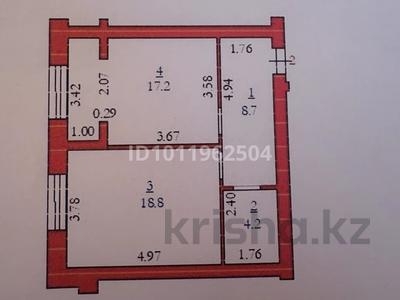 1-комнатная квартира · 48.9 м² · 1/5 этаж, мкр. Алтын орда 42/1 за 17.1 млн ₸ в Актобе
