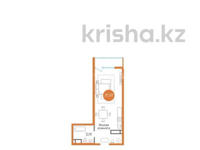 1-комнатная квартира, 31 м², 8/9 этаж, мкр Шугыла за 14.5 млн 〒 в Алматы, Наурызбайский р-н