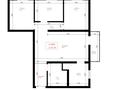 3-бөлмелі пәтер · 57 м² · 1/4 қабат, мкр №4 21, бағасы: 40 млн ₸ в Алматы, Ауэзовский р-н — фото 15
