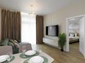 1-бөлмелі пәтер · 46 м², Туран 55/5 — Барыс Арена, бағасы: 20 000 ₸ в Астане, Нура р-н