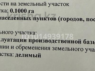 Жер телімі · 1 га, Промышленная зона 1 24, бағасы: 10 млн ₸ в Атамекене