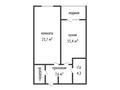 2-бөлмелі пәтер · 55 м² · 7/9 қабат, проспект Абая, бағасы: 38 млн ₸ в Костанае — фото 11