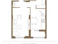 1-комнатная квартира · 51.39 м² · 14/18 этаж, Достык 8/5 — ВЫБОР ЭТАЖА И ПЛАНИРОВКИ!!! БЕЗ КОМИССИИ!!! за ~ 36.2 млн ₸ в Астане, Есильский р-н — фото 2