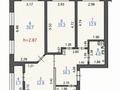3-бөлмелі пәтер · 82 м² · 2/16 қабат, Сатпаева, бағасы: 80 млн ₸ в Алматы, Бостандыкский р-н — фото 3
