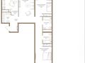 3-комнатная квартира · 88.2 м² · 6/9 этаж, Ботакоз 5 за ~ 45.9 млн ₸ в Алматы, Алатауский р-н