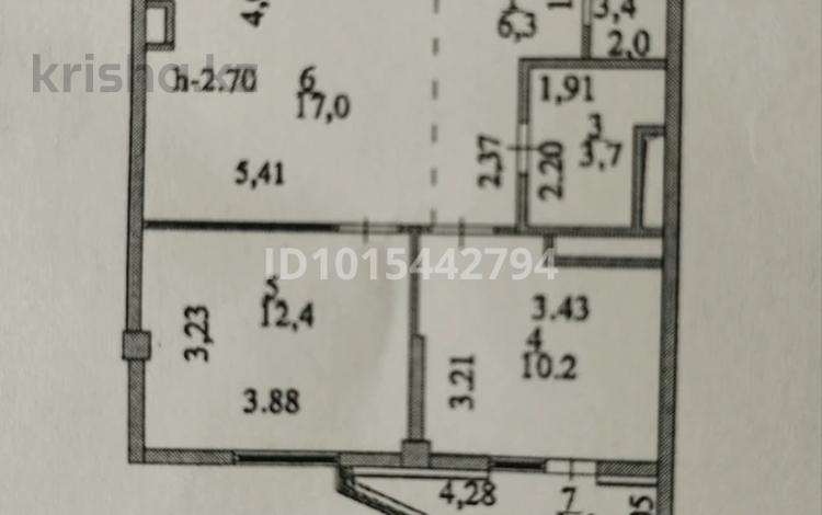 2-комнатная квартира · 54.6 м² · 12/12 этаж, Е-15 9 за 30.5 млн ₸ в Астане, Нура р-н — фото 2