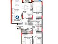 4-комнатная квартира · 151.99 м² · 3/12 этаж, ул. Туран — ЗА НАЛ ЦЕНА 79.8 МЛН / БЕЗ КОМИССИИ / БИЗНЕС КЛАСС за ~ 88.8 млн ₸ в Астане, Нура р-н — фото 4