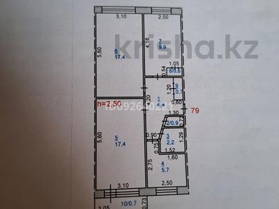 3-комнатная квартира, 63 м², 2/5 этаж, сатпаева 25 — лермонтова за 24 млн 〒 в Павлодаре