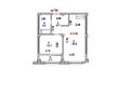 2-комнатная квартира · 48 м² · 17/18 этаж, Е 882 7 за 27.8 млн ₸ в Астане, Нура р-н — фото 6