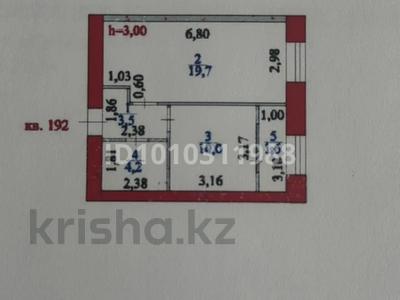 1-комнатная квартира · 39 м² · 3/12 этаж, Нажимеденов 28/2 за 26 млн ₸ в Астане, Сарайшык р-н
