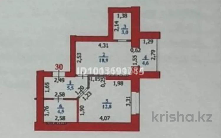 1-бөлмелі пәтер · 41.2 м² · 6/9 қабат, мкр Омега, Молдашева 20/1, бағасы: 200 000 ₸ в Уральске — фото 2