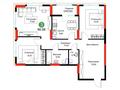 3-комнатная квартира · 87 м², Е-429 24 — Сыганак - Айтматова за 34.7 млн ₸ в Астане, Нура р-н — фото 9