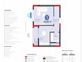 1-комнатная квартира · 35.8 м² · 8/12 этаж, Е-15 5 за 24 млн ₸ в Астане, Нура р-н — фото 2