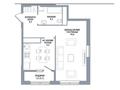 1-комнатная квартира · 39.7 м², Каныша Сатпаева 90/55Б за ~ 36.2 млн ₸ в Алматы, Бостандыкский р-н — фото 3