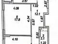 2-комнатная квартира · 66.4 м² · 8/18 этаж, Туран 39 за 54.5 млн ₸ в Астане, Нура р-н — фото 4
