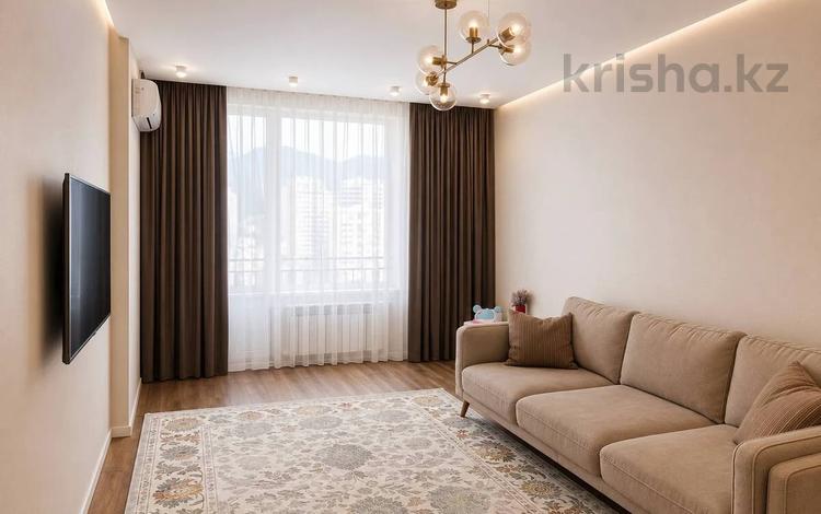 3-комнатная квартира · 100 м² · 13/16 этаж, Каныша Сатпаева 133/2 за 93.9 млн ₸ в Алматы, Бостандыкский р-н — фото 2