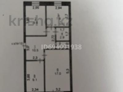 3-комнатная квартира · 70 м² · 2/2 этаж, Чехова за 11.5 млн ₸ в Карабалыке