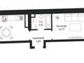 1-бөлмелі пәтер · 40.38 м² · 3/9 қабат, Култегин 4, бағасы: 18 млн 〒 в Астане, Нура р-н — фото 5