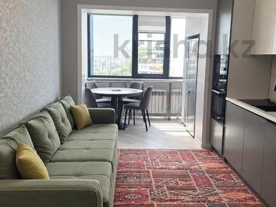 2-комнатная квартира · 52 м² · 2/12 этаж, мкр Коктем-1, Нахимова 51 за 450 000 ₸ в Алматы, Бостандыкский р-н