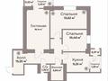 3-комнатная квартира · 81 м² · 10/12 этаж, мкр Нурсат, Аргынбекова 29/4 к2 — Шаяхметов за 400 000 ₸ в Шымкенте, Каратауский р-н — фото 2