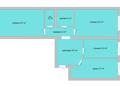 3-комнатная квартира · 116.6 м² · 1/9 этаж, 6-й микрорайон 3А за 43 млн ₸ в Костанае — фото 2