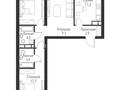 3-комнатная квартира · 86 м² · 7/9 этаж, мкр Нуркент, Турара Рыскулова 2Б/1 — Рыскулова-Момышулы за 77 млн ₸ в Алматы, Алатауский р-н — фото 38