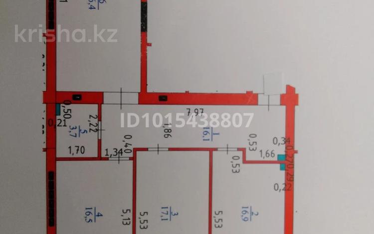 3-комнатная квартира · 101.4 м² · 4/6 этаж, Курмангалиева 3 — Депо за 35 млн ₸ в Уральске — фото 2