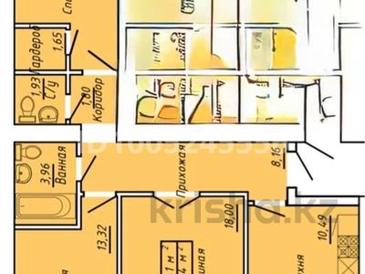 3-комнатная квартира · 76.4 м² · 2/9 этаж, мкр Юго-Восток, Таттимбета за 32 млн 〒 в Караганде, Казыбек би р-н