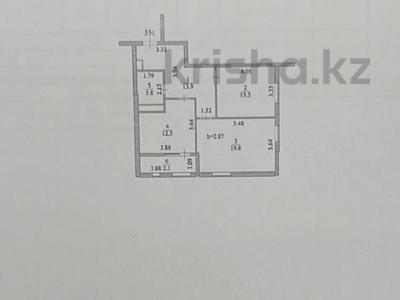 2-комнатная квартира · 65.6 м² · 13/15 этаж, А 75 за 32.5 млн 〒 в Астане, Алматы р-н