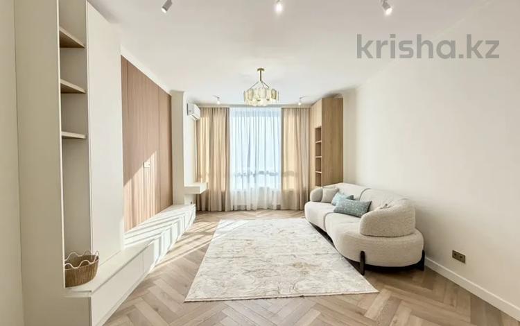 2-комнатная квартира · 55 м² · 4/12 этаж, Егизбаева — Каныша Сатпаева за 330 000 ₸ в Алматы, Бостандыкский р-н — фото 2