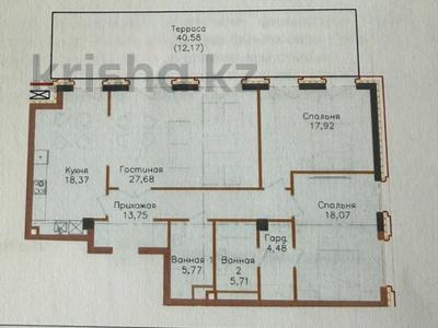 3-бөлмелі пәтер · 124 м² · 1/3 қабат, Оспанова 80/85, бағасы: 173 млн ₸ в Алматы, Медеуский р-н