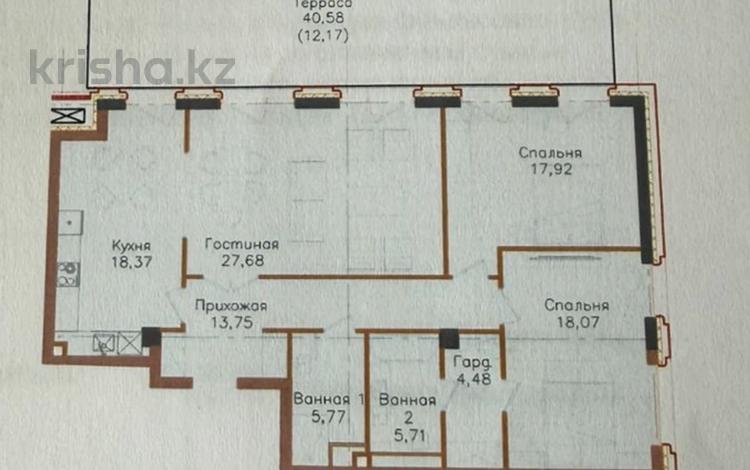 3-бөлмелі пәтер · 124 м² · 1/3 қабат, Оспанова 80/85, бағасы: 173 млн ₸ в Алматы, Медеуский р-н — фото 8