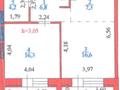2-комнатная квартира · 57 м² · 10/10 этаж, Алихана Бокейханова 11/1 за 55 млн ₸ в Астане, Есильский р-н — фото 15