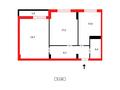 2-комнатная квартира · 64 м² · 8/10 этаж, Бокейхана — БЕЗ КОМИССИИ ДЛЯ ПОКУПАТЕЛЯ за 48.9 млн ₸ в Астане, Есильский р-н — фото 2