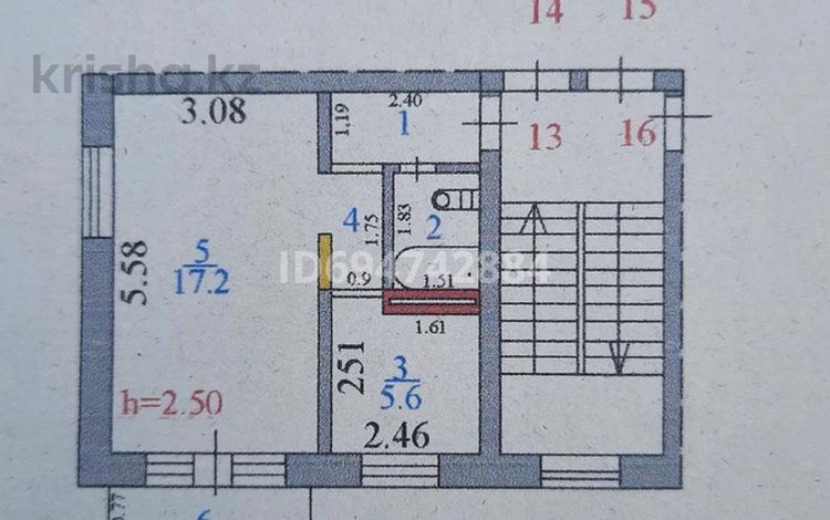 1-комнатная квартира, 30.8 м², 4/5 этаж, Сейфулина 24 за 5.1 млн 〒 в Абае — фото 2