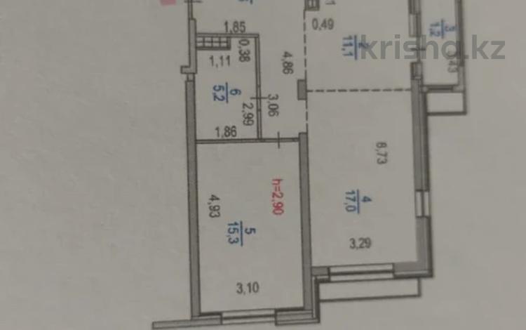 2-комнатная квартира · 61 м² · 4/12 этаж, Тлендиева 133 — Сатпаева за 48 млн 〒 в Алматы, Бостандыкский р-н — фото 7