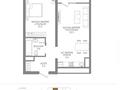2-комнатная квартира · 46.3 м² · 10/15 этаж, Райымбека 210/27 за ~ 32.4 млн ₸ в Алматы, Алмалинский р-н — фото 2