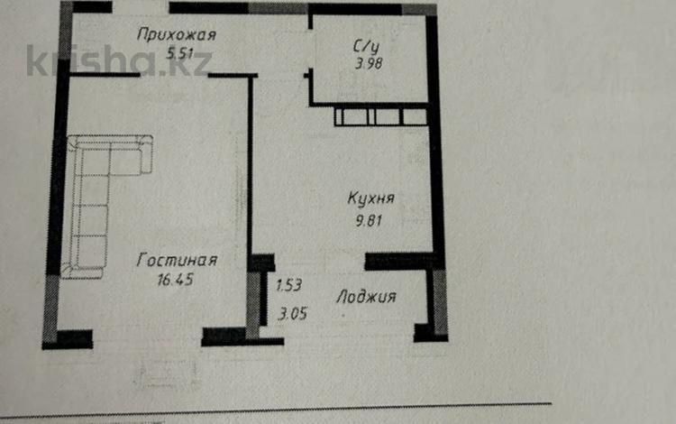 1-бөлмелі пәтер · 38 м² · 12 қабат, Шамши Калдаяков 10, бағасы: 30.5 млн ₸ в Астане, Сарайшык р-н — фото 2