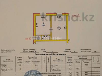 1-комнатная квартира · 26.5 м² · 1/1 этаж, Мичурина 32/3 — Возле Акимата. за 5.5 млн ₸ в Мичуринское